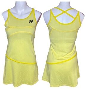 Yonex Tennis Badminton Dress Yellow Size S fits US XS (0,2)
